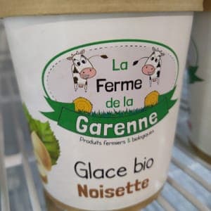 Glace noisette