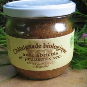 Châtaignade aux abricots et pruneaux secs