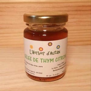 Gelée de thym citron