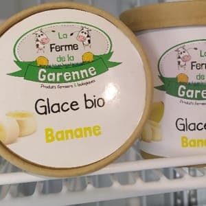 Glace banane