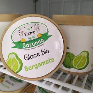 Glace bergamote