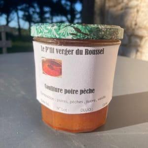 Confiture poire pèche