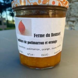 Confiture potimarron orange