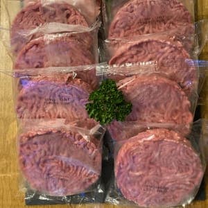 Colis de  10 Steaks hachés pur boeuf, surgelés, "façon bouchère" -