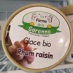 Glace Rhum Raisins