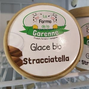 Glace stracciatella