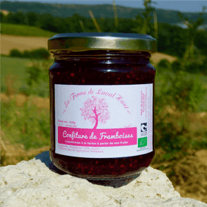 Confiture de framboises