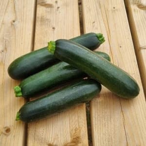 Courgettes vertes