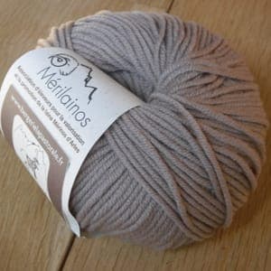 Pelote de laine Mérinos BEIGE