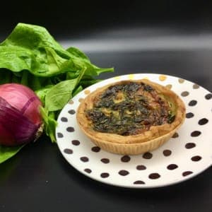 Tartelette Salée aux Poireaux Bio et Lard