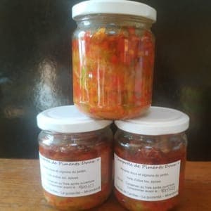 Compotée de piments doux