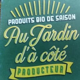 Logo de Au jardin d'à côté distribution à la ferme