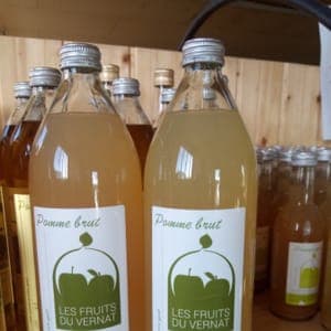 Jus de pomme brut