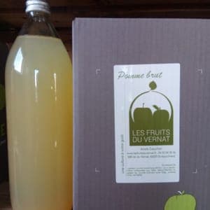 Jus de pomme brut