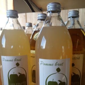 Jus de pomme brut