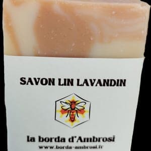 Savon lin lavandin