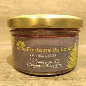 Mousse de Foie au Piment d' Espelette Mangalitza BIOa