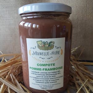 COMPOTE POMME FRAMBOISE