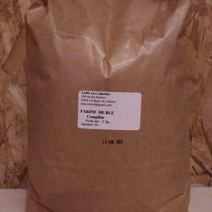 farine complète 5 kg blé tendre
