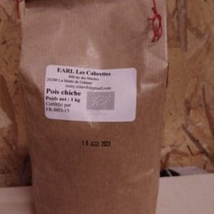 pois chiche bio 1 kg