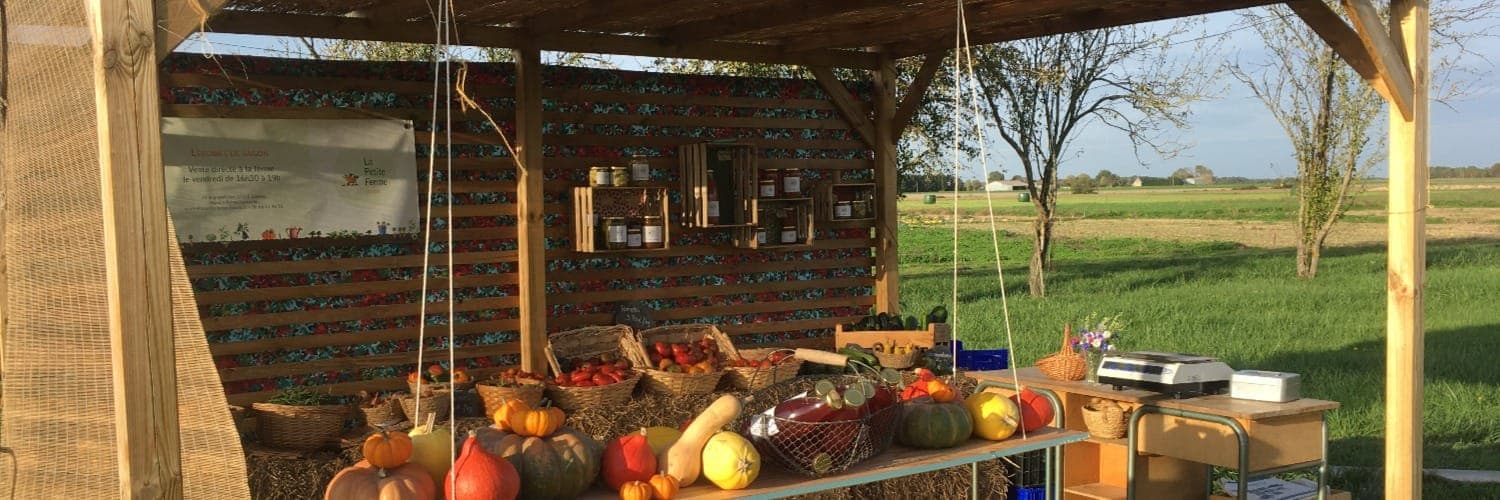 Bannière de La petite ferme - Louans