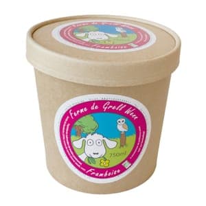 Crème glacée de brebis 750 ml à la Framboise