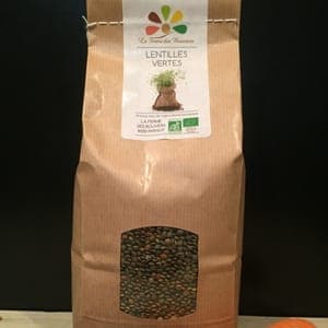 Lentilles vertes variété Anicia