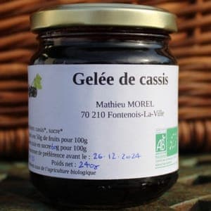 Gelée de cassis 240g