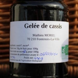 Gelée de cassis 450g