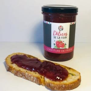 confiture de fraise bio 250g