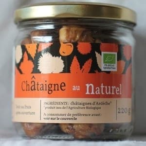 châtaignes au naturel