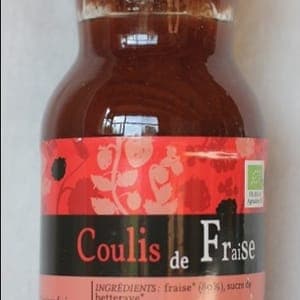 coulis de fraise