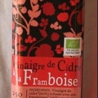 vinaigre de cidre aux framboises