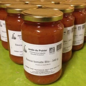 sauce tomate bio