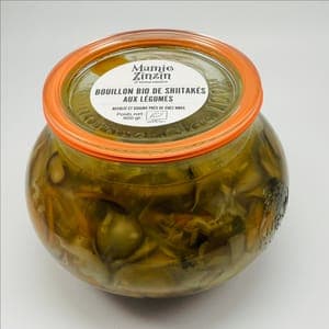 bouillon bio de shiitakés aux légumes