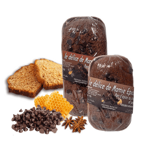 PAIN D’EPICES MIEL CHOCOLAT ET PEPITE DE CHOCOLAT