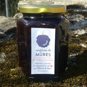 Confiture de mûres bio