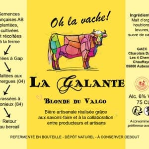 Bière "La Galante"