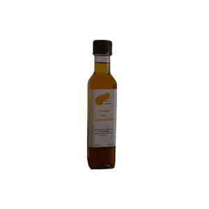 Vinaigre de cidre Bio aromatisé aux baies de Rosier Sauvage 250 ml