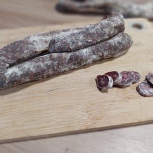 Saucisse sèche porc plein air