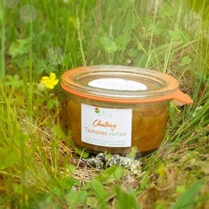 Chutney de Tomates Vertes