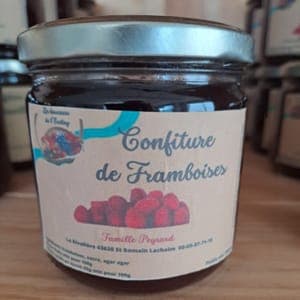 Confiture framboises 390mL