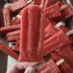 6 Bâtonnets glacés Fraise