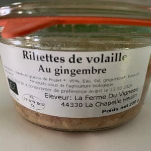 Rillettes de poulet