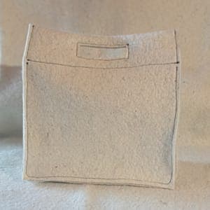 Sac cabas 100% laine feutrée