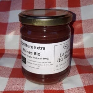 Confiture Fraises (66%) Extra / 220 g