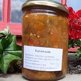 Ratatouille à l'huile d'olive