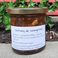 Chutney de courgettes