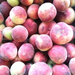 Pêches blanches