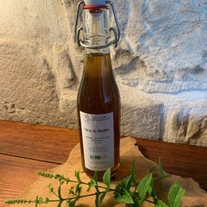 sirop de menthe poivrée